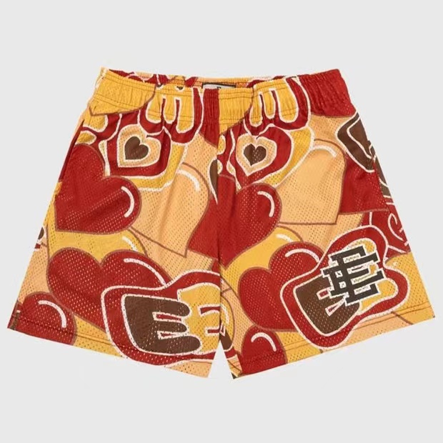Best Replica Eric Emanuel heart logo shorts 3 colors - Colareps