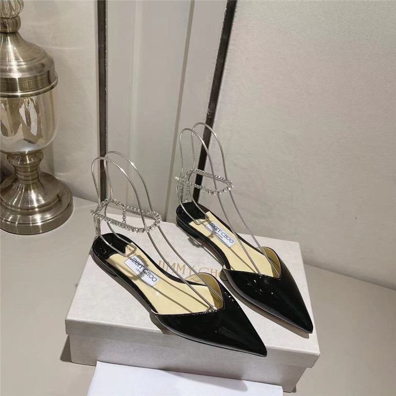 Best Replica Jimmy Choo spring and summer crystal chain pumps - Colareps