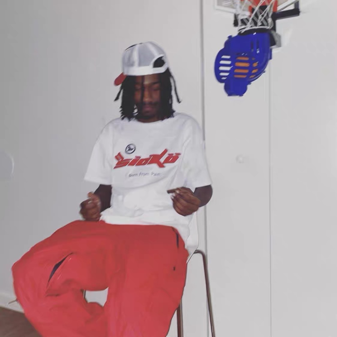 Best Replica [Buy more Save more]1:1 quality version Sicko.1993 red classic logo white tee - Colareps