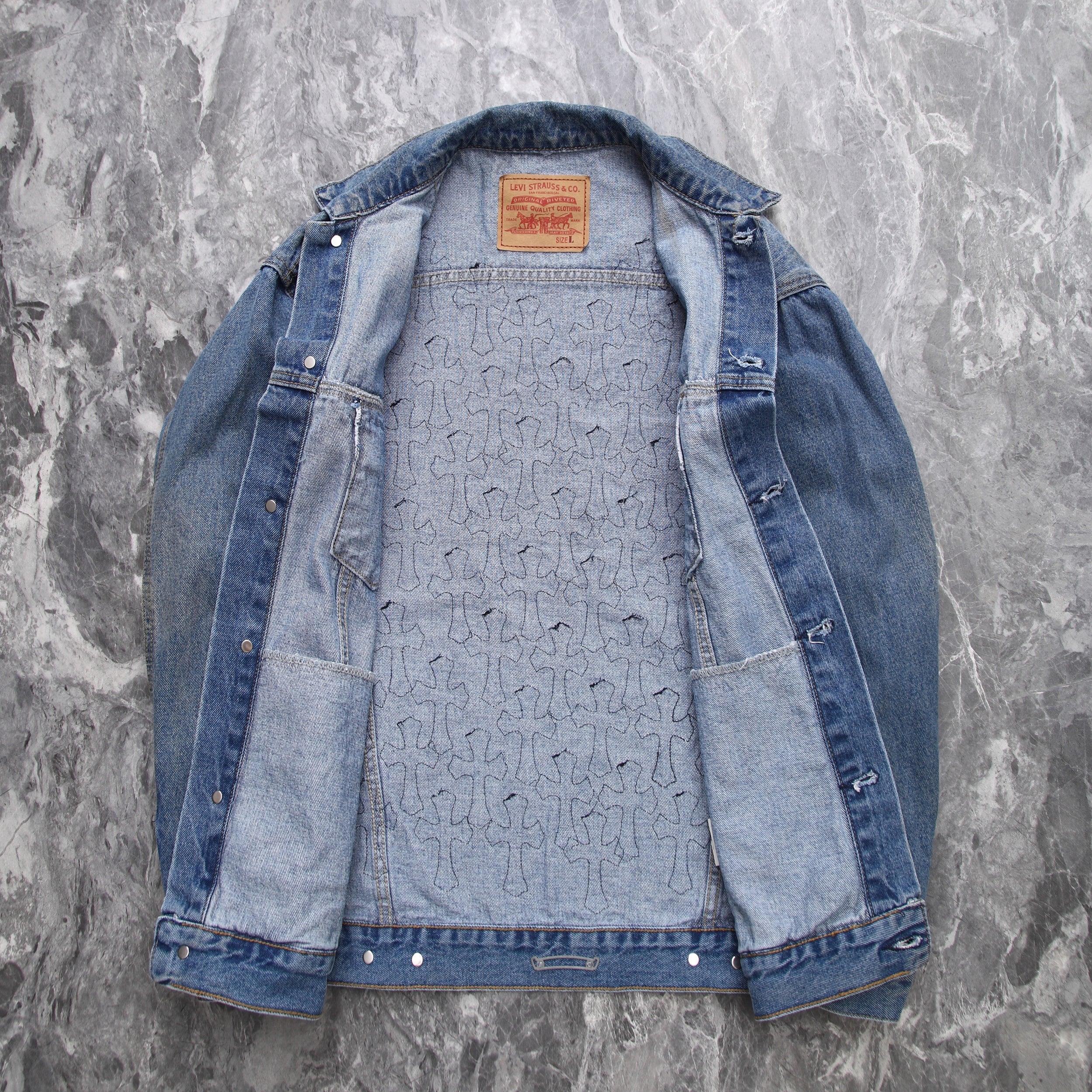 Best Replica Chrome Hearts Denim Jacket - Colareps
