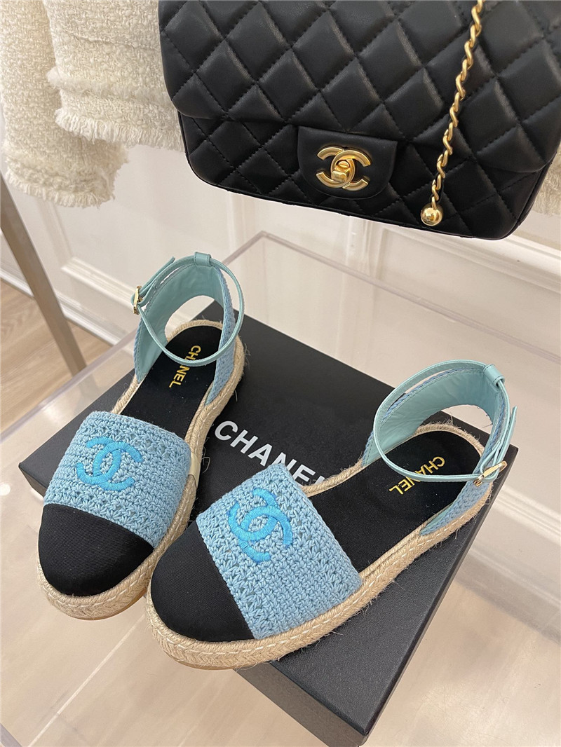 Best Replica chanel hand woven sandals - Colareps