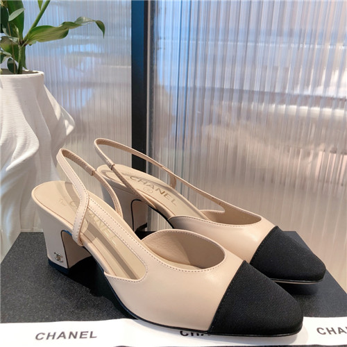 Best Replica chanel new block heel sandals - Colareps