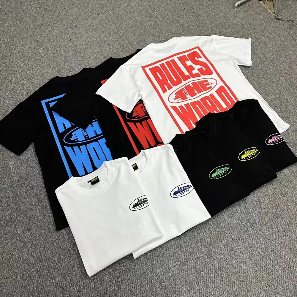 Best Replica Demon island graffiti short sleeve tee 8 colors - Colareps