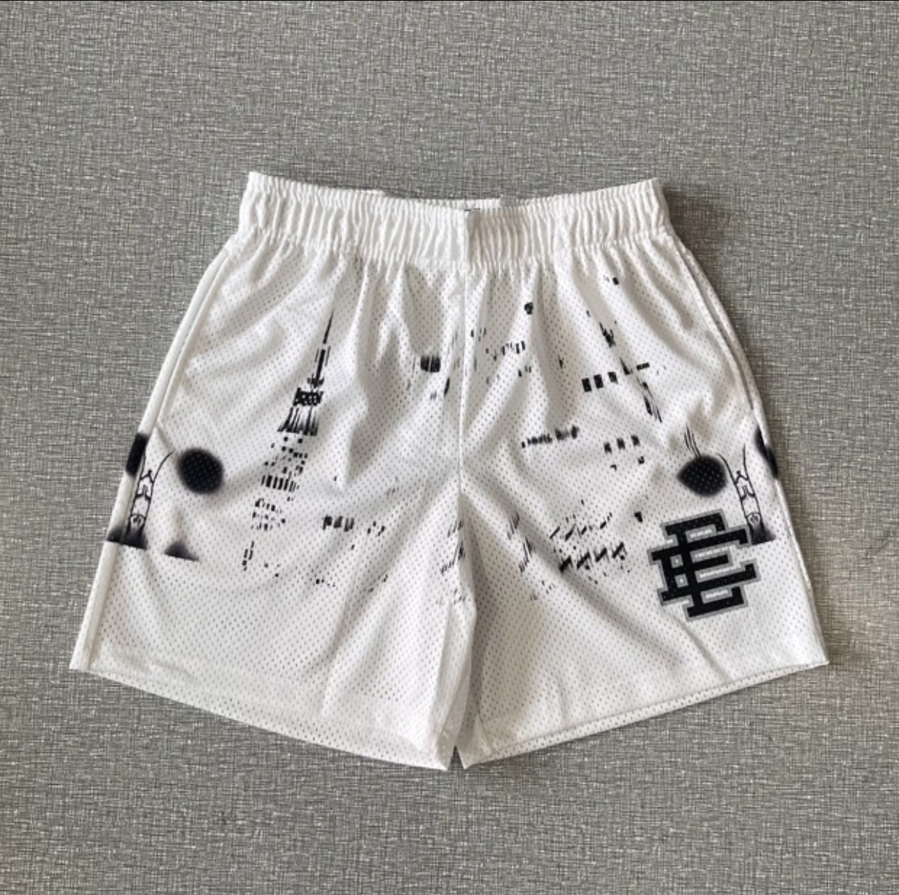 Best Replica New Version 1:1 quality Eric Emanuel urban scenery shorts - Colareps