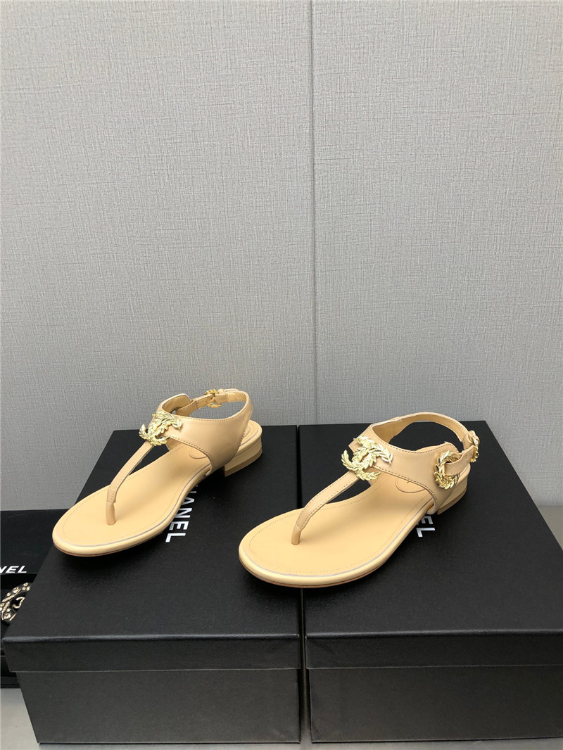Best Replica Chanel new C buckle sandals - Colareps