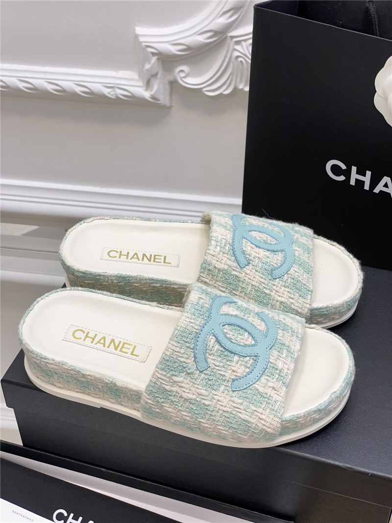 Best Replica Chanel new big Logo slippers - Colareps