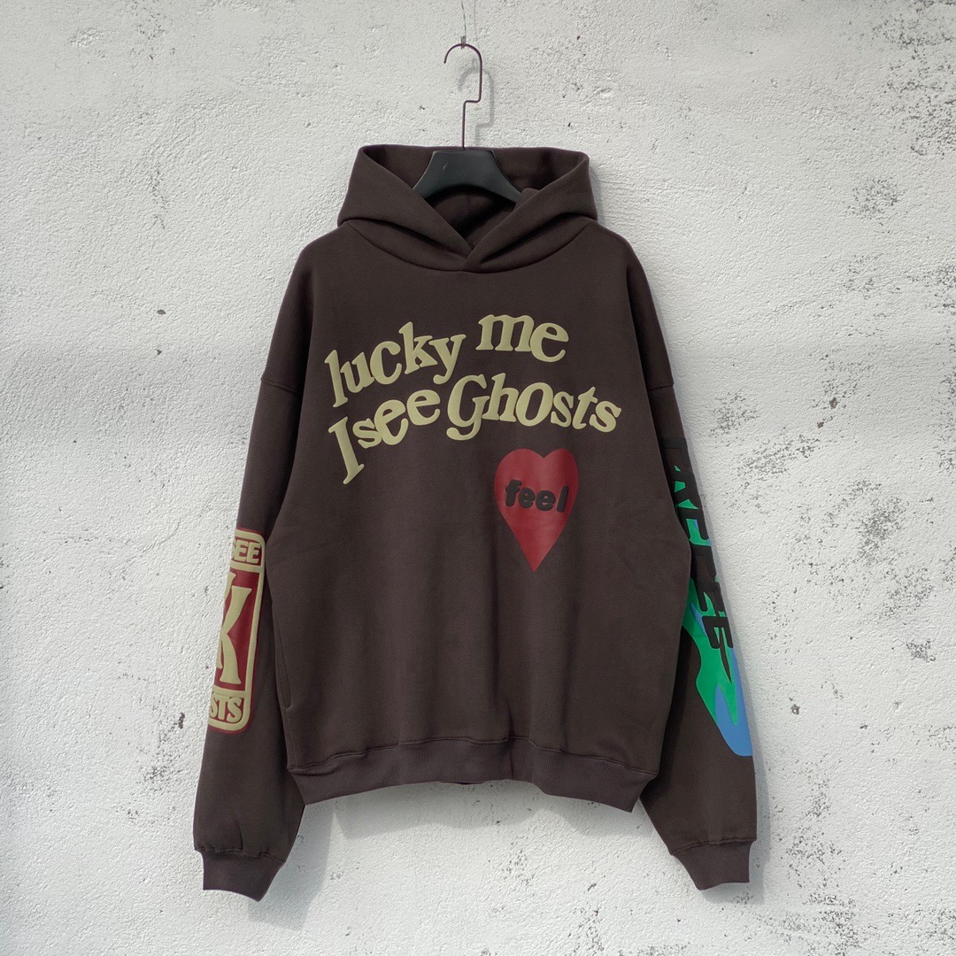 Best Replica 1:1 quality CPFM foaming print heart logo hoodie- - Colareps