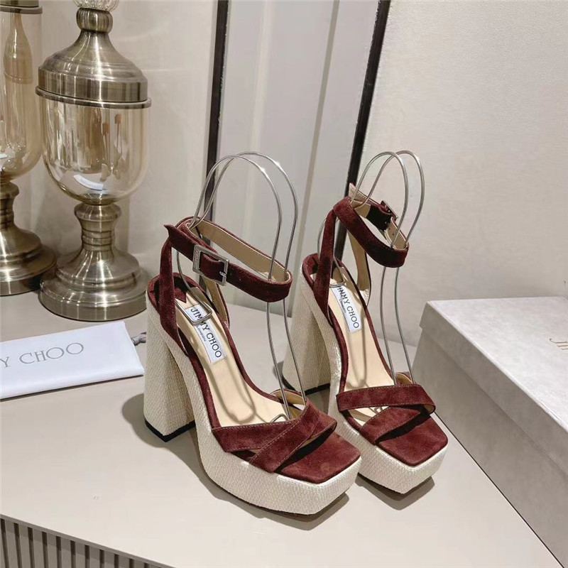 Best Replica Jimmy Choo Fashion Heel Sandals - Colareps