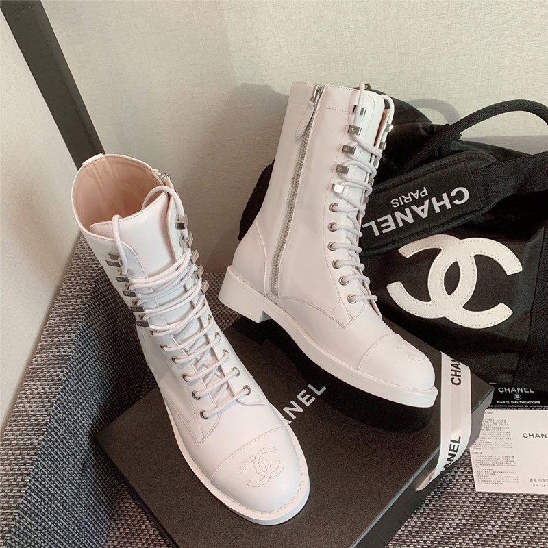 Best Replica CHANEL KNEE-HIGH FLAT BOOTS - Colareps
