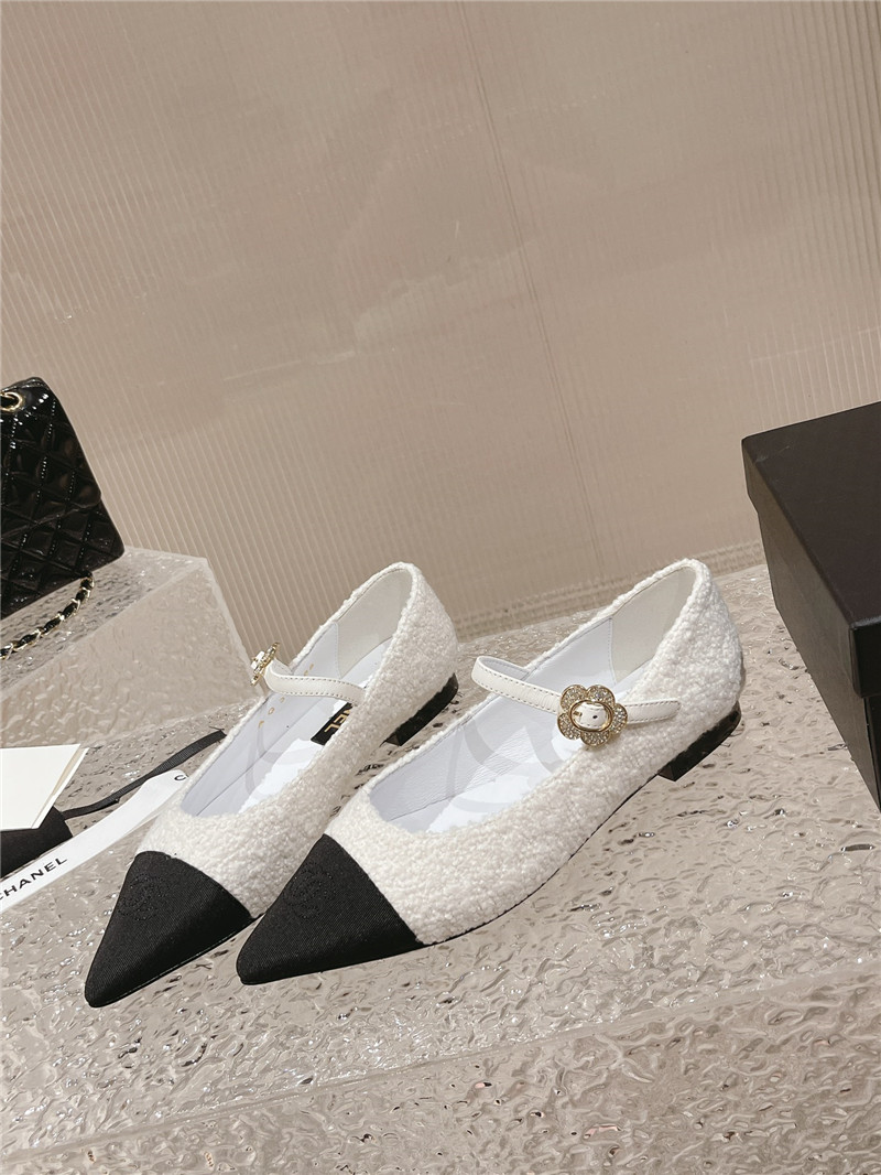 Best Replica Chanel new sunflower buckle Mary Jane shoes - Colareps