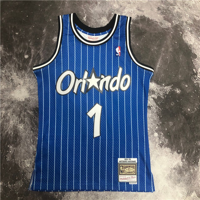 Best Replica PENNY HARDAWAY ORLANDO MAGIC THROWBACK JERSEY (HEAT APPLIED) - Colareps