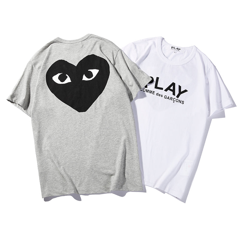 Best Replica Play CDG Heart Cotton Shirt P09 - Colareps