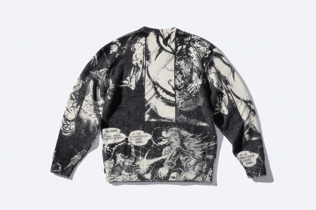 Best Replica Supreme Replica 21FW THE CROW SWEATER - Colareps