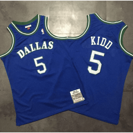 Best Replica JASON KIDD DALLAS MAVERICKS THROWBACK JERSEY - Colareps