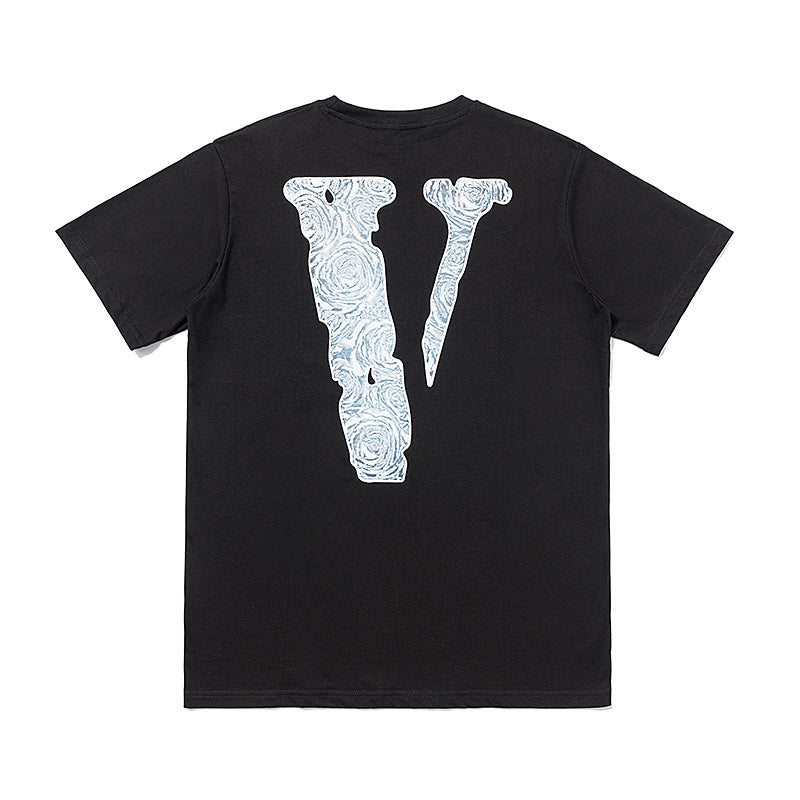 Best Replica Replica Vlone x Pop Smoke T Shirt The Woo Tee - Colareps