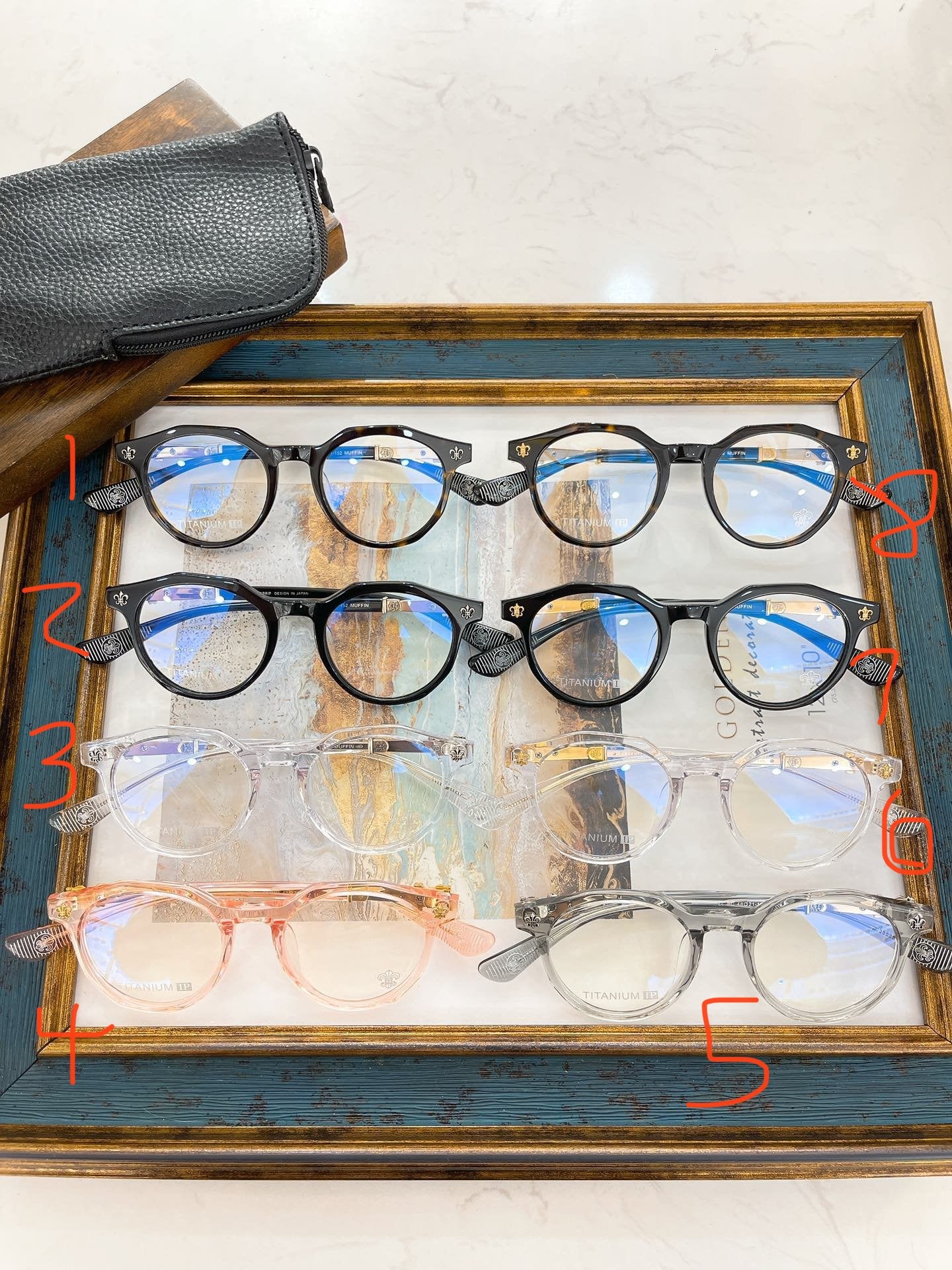 Best Replica Chrome Hearts eyewear/glasses - Colareps