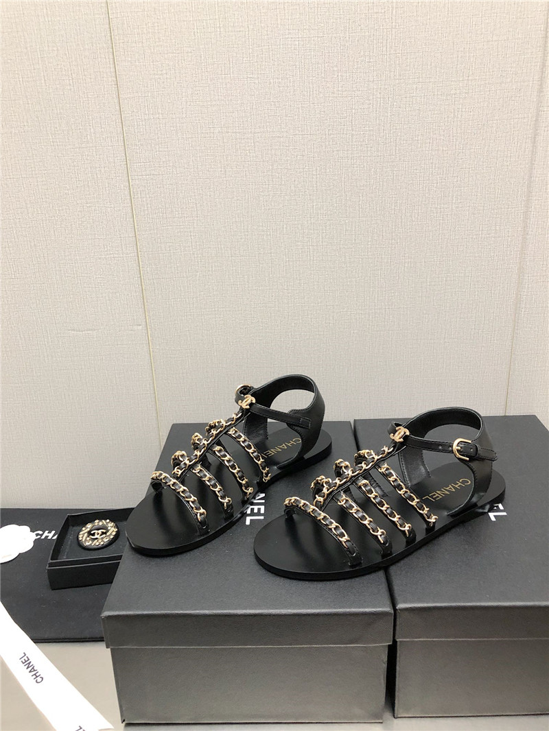 Best Replica chanel chain sandals - Colareps
