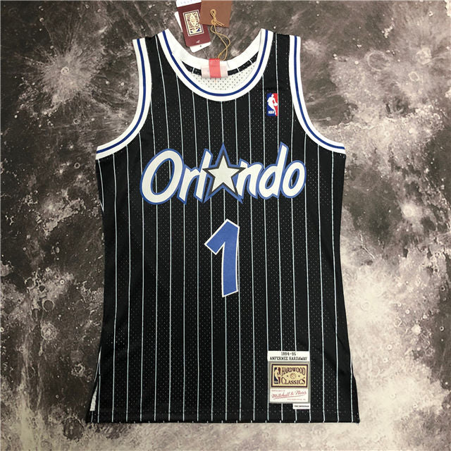 Best Replica PENNY HARDAWAY ORLANDO MAGIC THROWBACK JERSEY (HEAT APPLIED) - Colareps