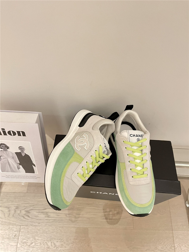 Best Replica chanel new color sneakers womens - Colareps