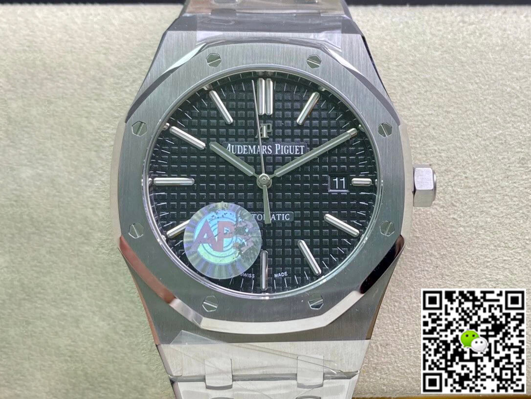Best Replica Replica Audemars Piguet Royal Oak 15400ST.OO.1220ST.01 1:1 Best Edition APS Factory Black Dial - Colareps