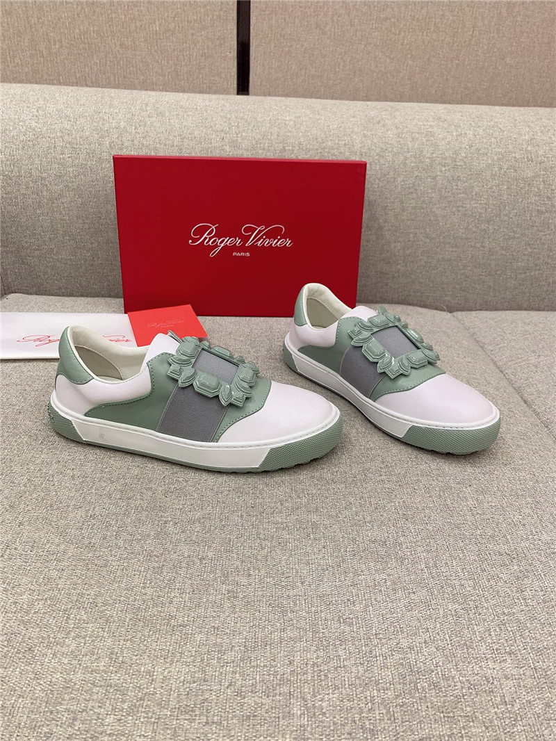 Best Replica Roger vivier new diamond buckle casual shoes - Colareps