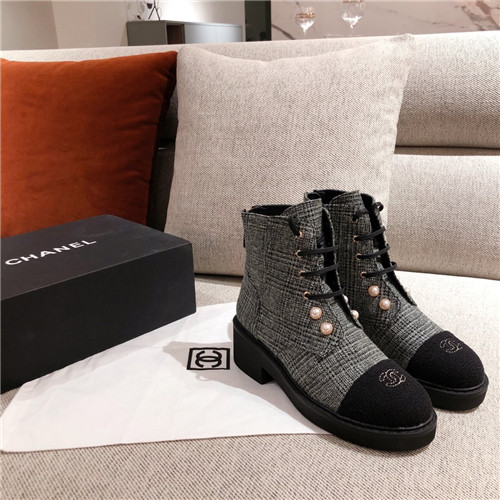 Best Replica chanel ankle boots with chain - Colareps