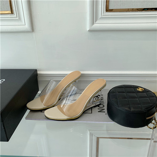 Best Replica chanel new wedge heel sandals - Colareps