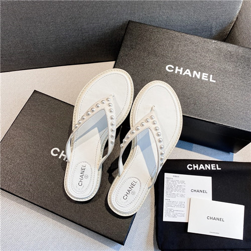 Best Replica chanel pearl flip-flops - Colareps