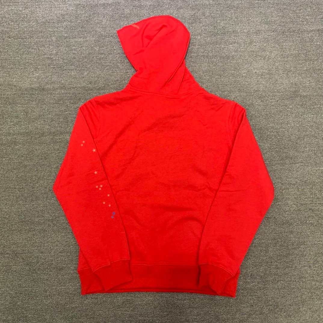 Best Replica Young Thug Sp5der-Pink digital red hoodie - Colareps