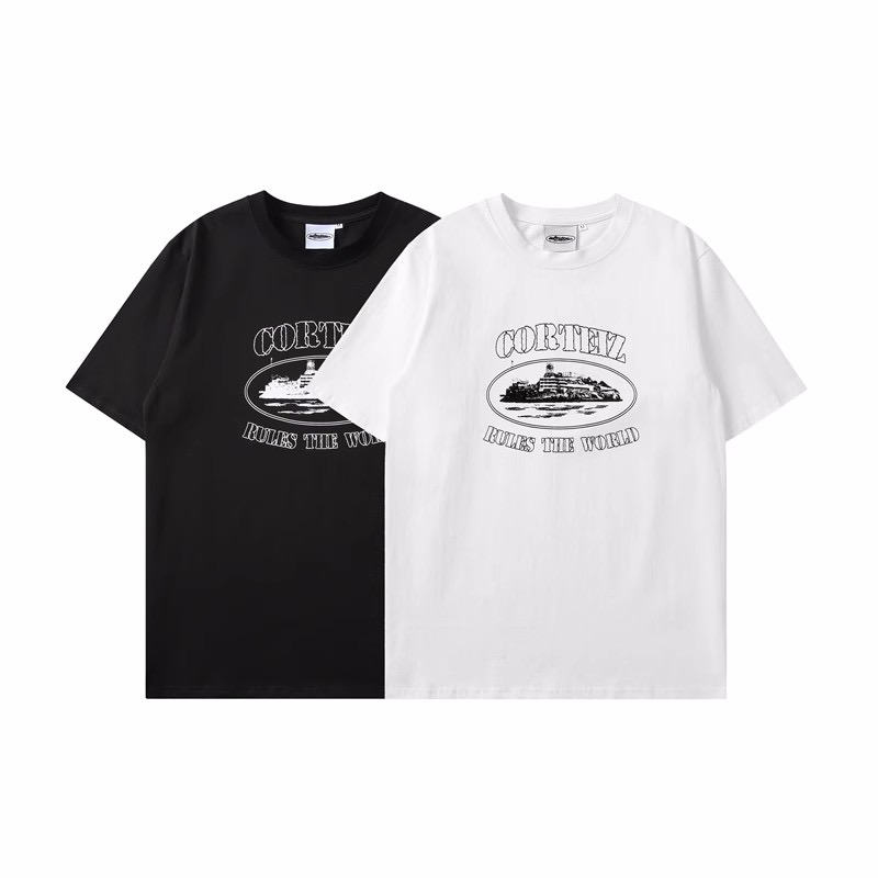Best Replica Corteiz Island print tee - Colareps