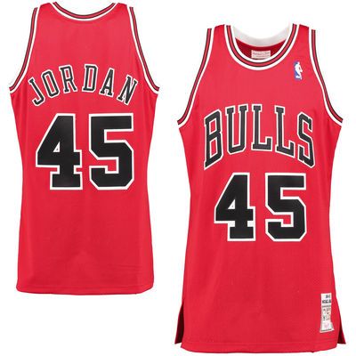 Best Replica MICHAEL JORDAN #45 CHICAGO BULLS THROWBACK JERSEY - Colareps
