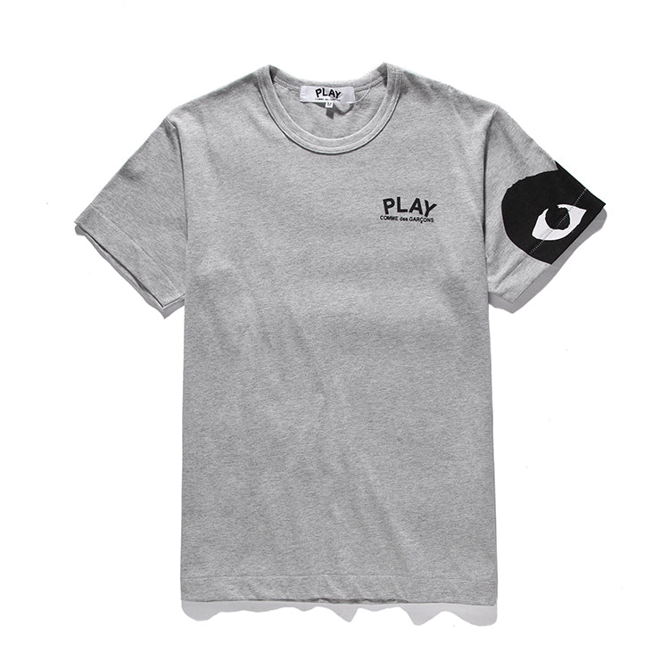 Best Replica Play Comme Des Garcons Half Red Heart T Shirt 2321 - Colareps