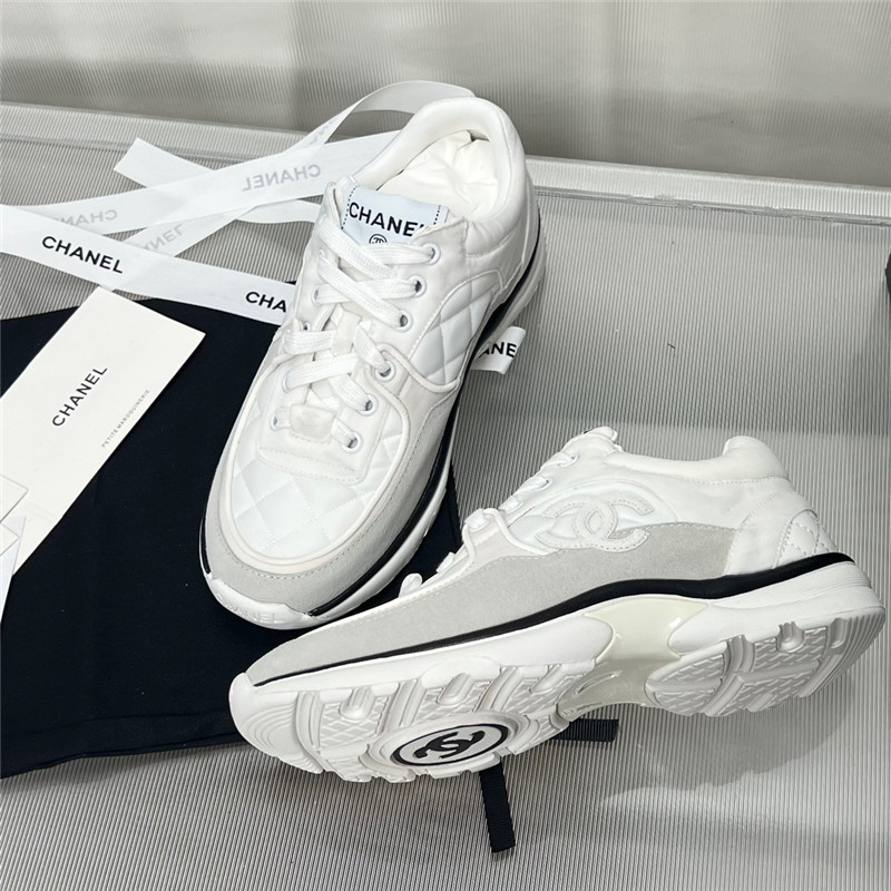 Best Replica chanel patchwork casual sneakers - Colareps