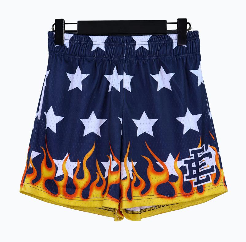 Best Replica Flaming star print shorts - Colareps