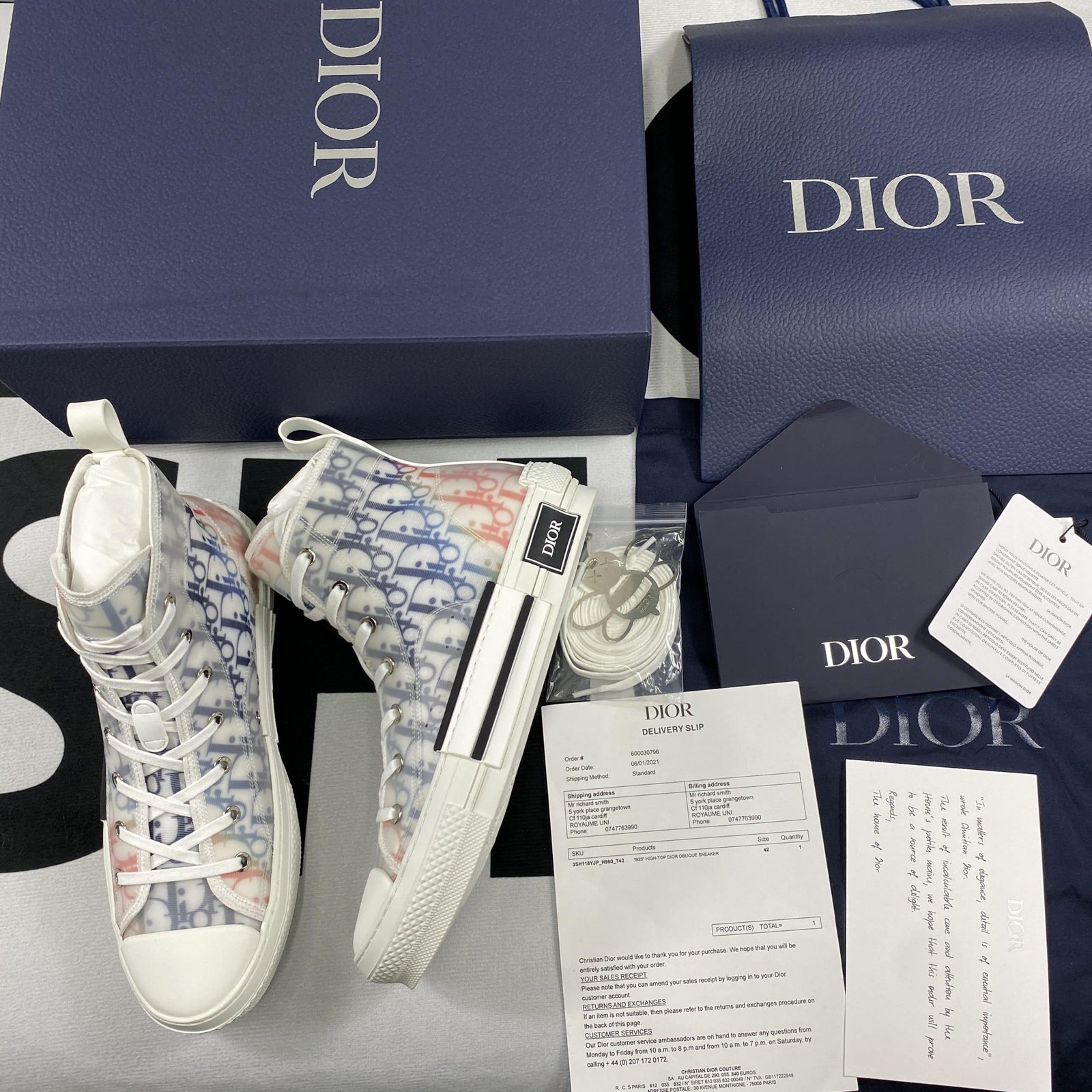 Best Replica Dior B23 High Top Sneaker 14 - Colareps