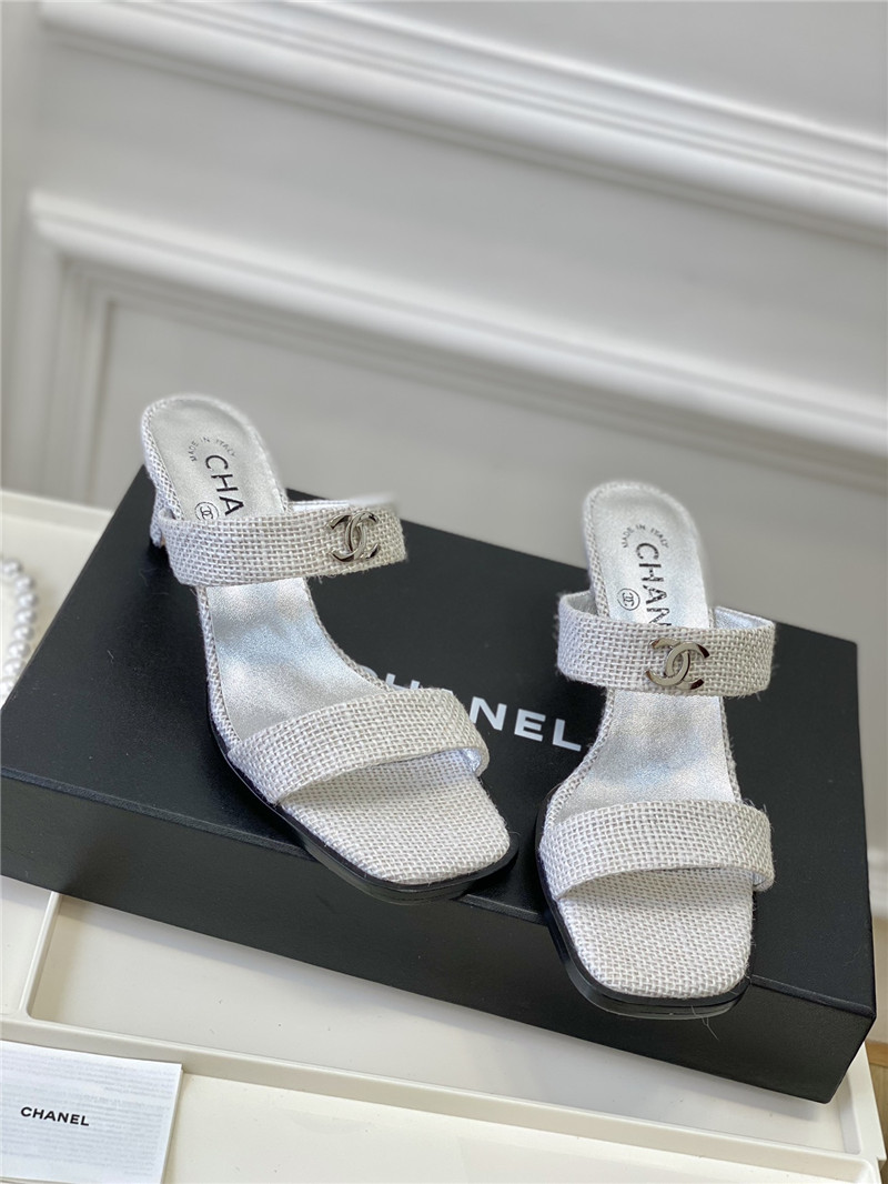 Best Replica Chanel second-hand series braided surface sandals - Colareps