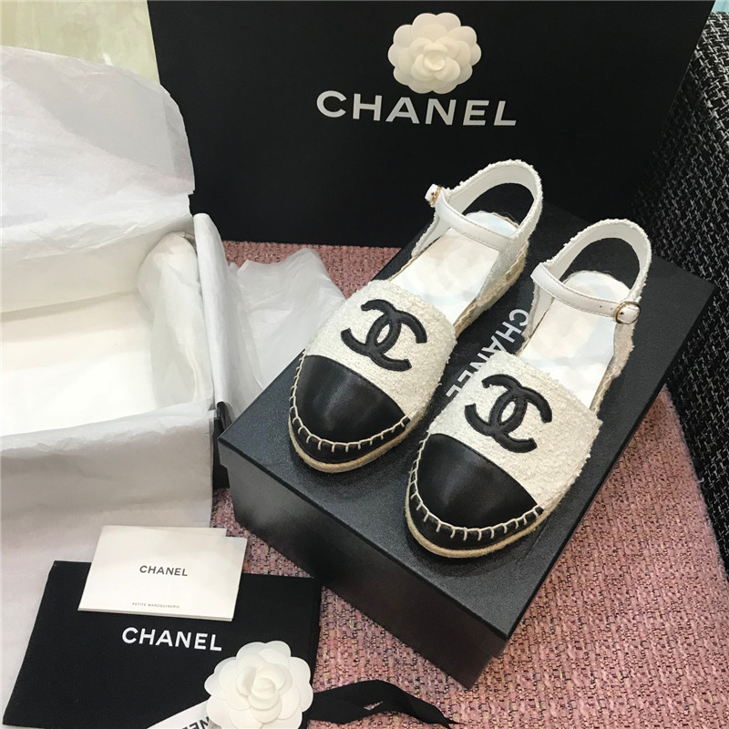 Best Replica chanel classic logo sandals - Colareps