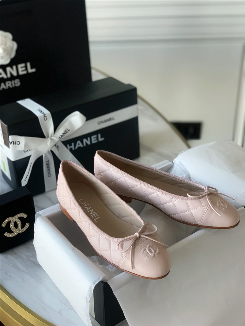 Best Replica Chanel elegant intellectual ballet shoes - Colareps