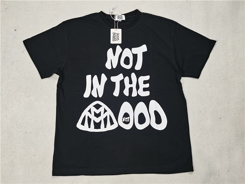 Best Replica [Buy more Save more]1:1 quality version Mood Swings big letters logo tee - Colareps