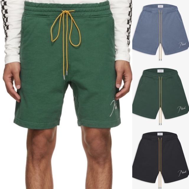 Best Replica Rhude Replica embroidered logo shorts 3 colors - Colareps