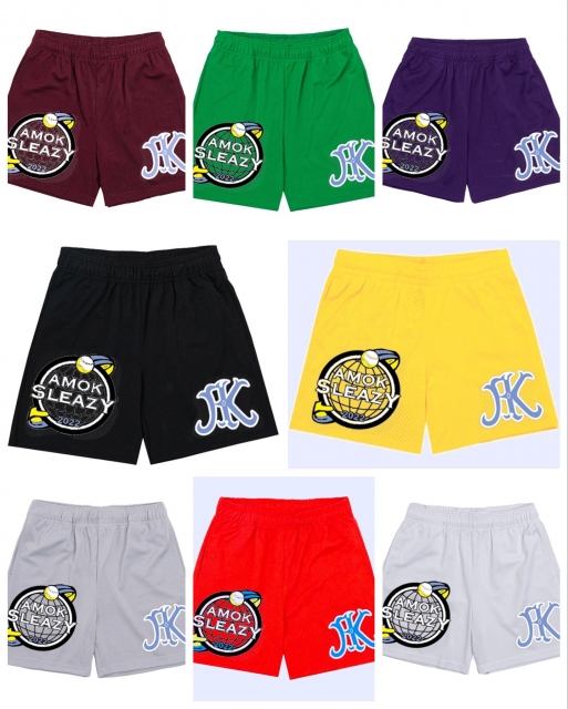 Best Replica AMOKSLEAZY K logo shorts 8 colors - Colareps