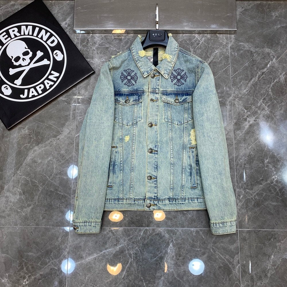 Best Replica Chrome Hearts Denim Jacket - Colareps