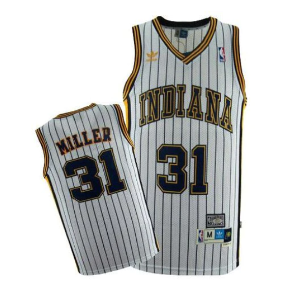 Best Replica REGGIE MILLER INDIANA PACERS THROWBACK JERSEY - Colareps