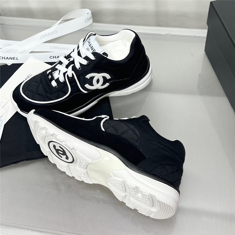 Best Replica chanel patchwork casual sneakers - Colareps