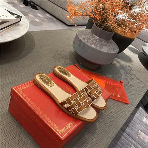 Best Replica rene caovilla flat slippers - Colareps