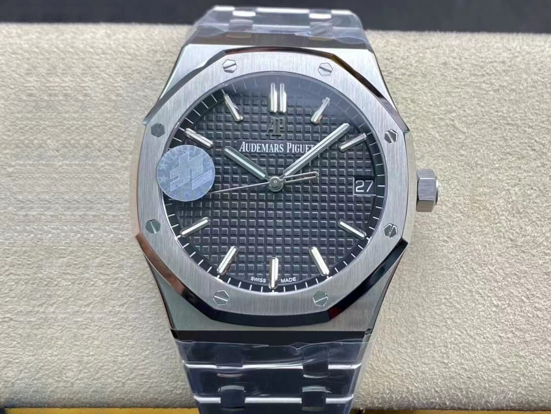 Best Replica Replica Audemars Piguet Royal Oak 15500ST.OO.1220ST.03 1:1 Best Edition ZF Factory V2 Version Black Dial - Colareps