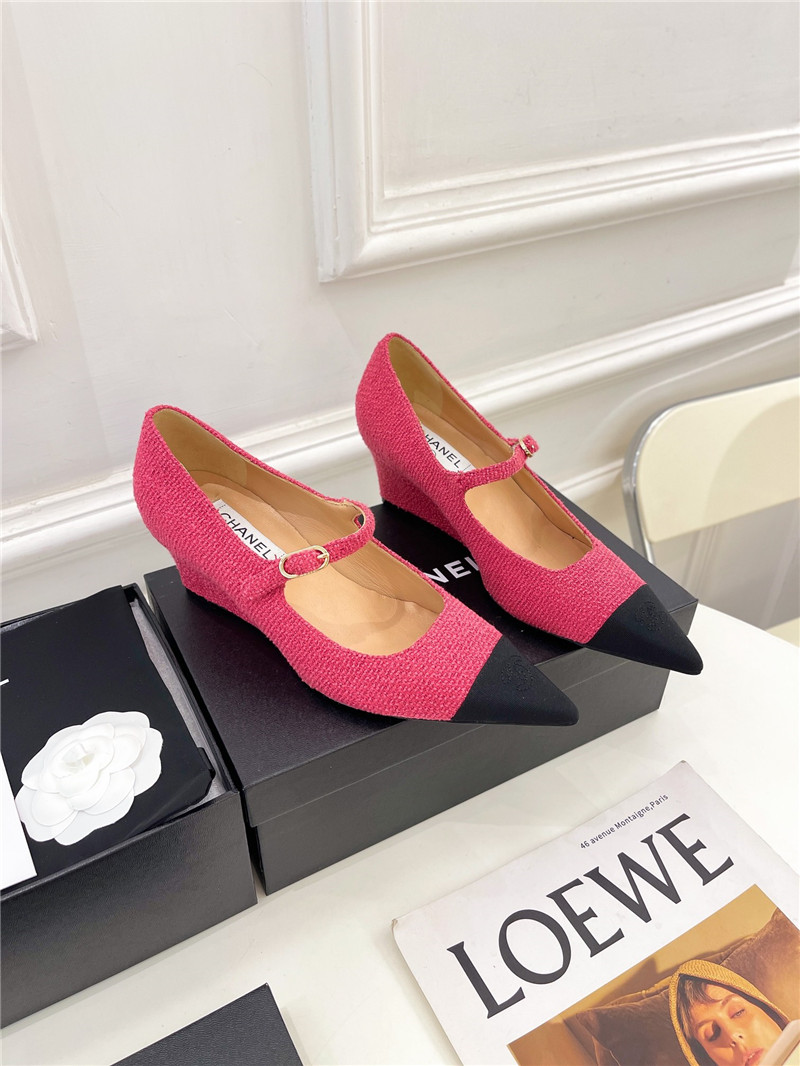 Best Replica chanel classic wedge heels - Colareps