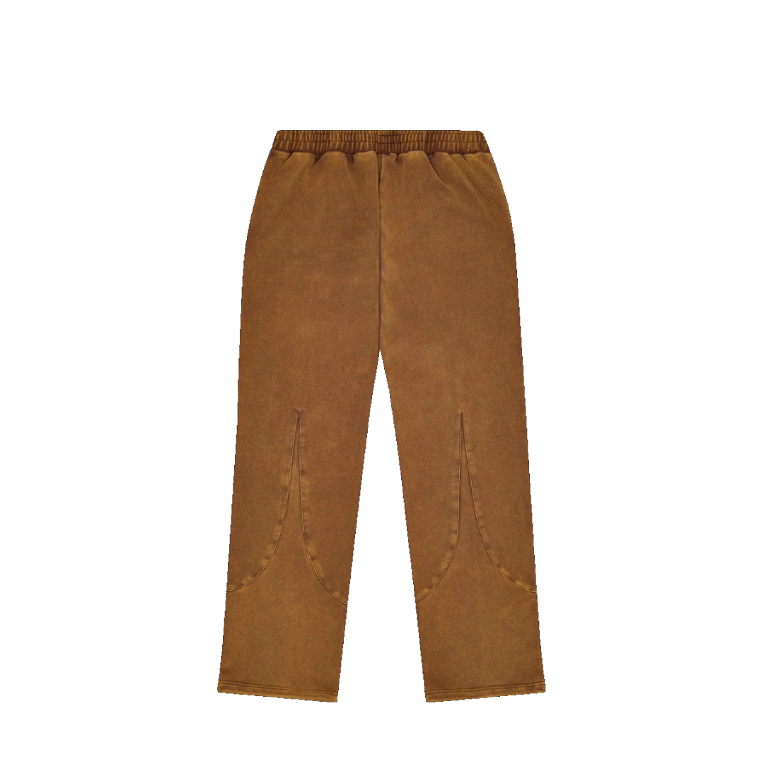 Best Replica CYBE TRACK PANTS WASHED BROWN/PINK WINE - Colareps