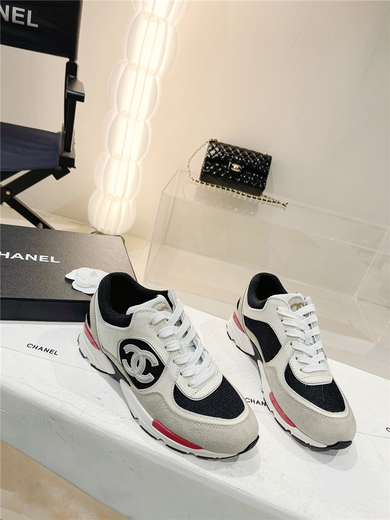 Best Replica chanel logo sneakers womens - Colareps