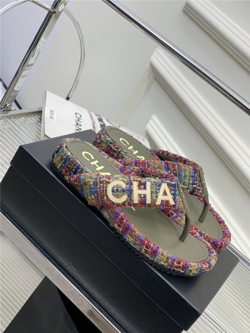 Best Replica chanel flip logo flops - Colareps